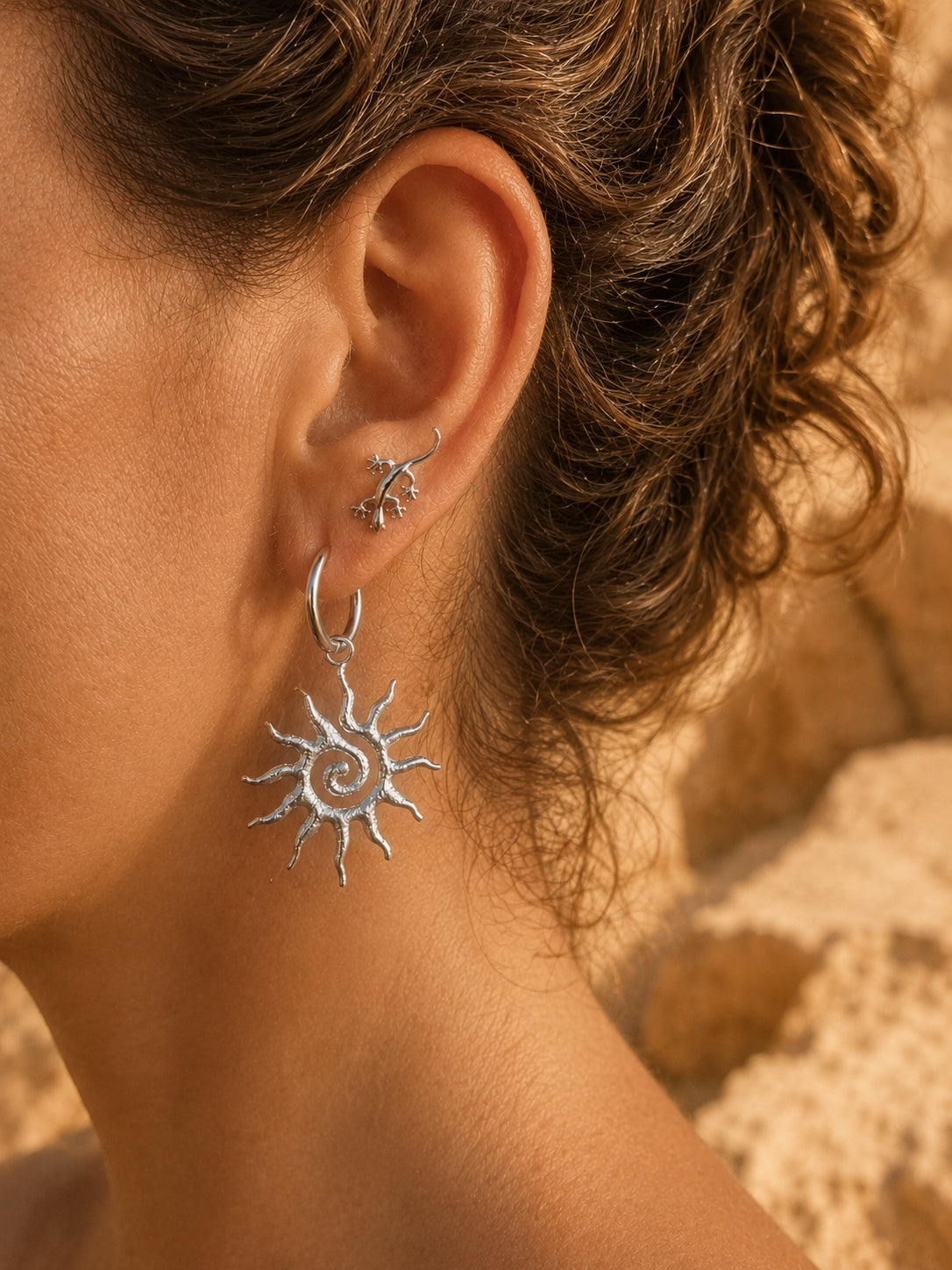 PENDIENTES SALAMANDRA
