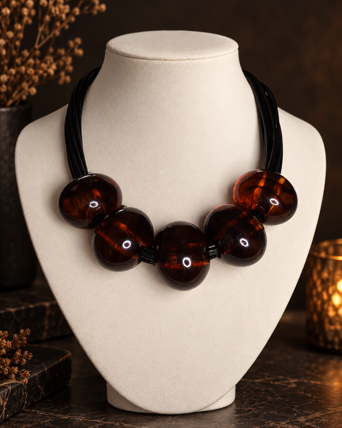COLLAR ÁMBAR