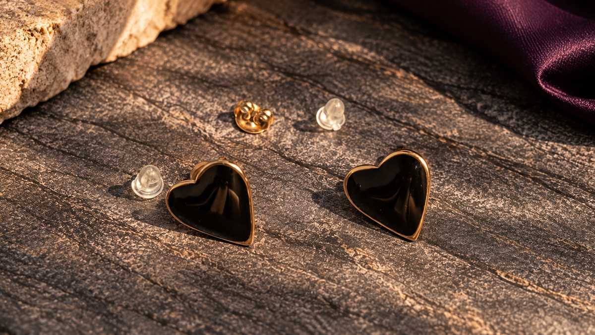 PENDIENTES BLACK