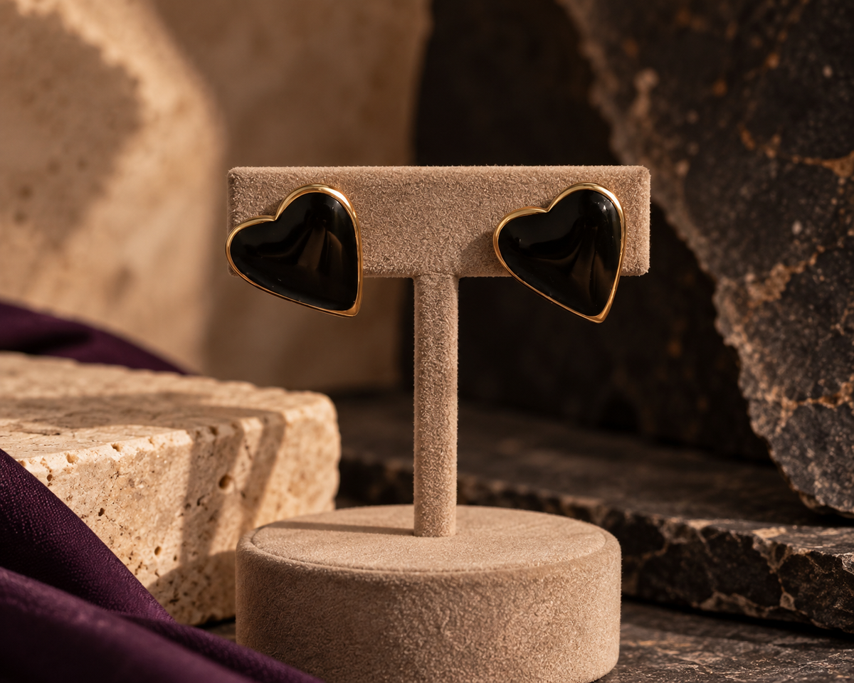 PENDIENTES BLACK